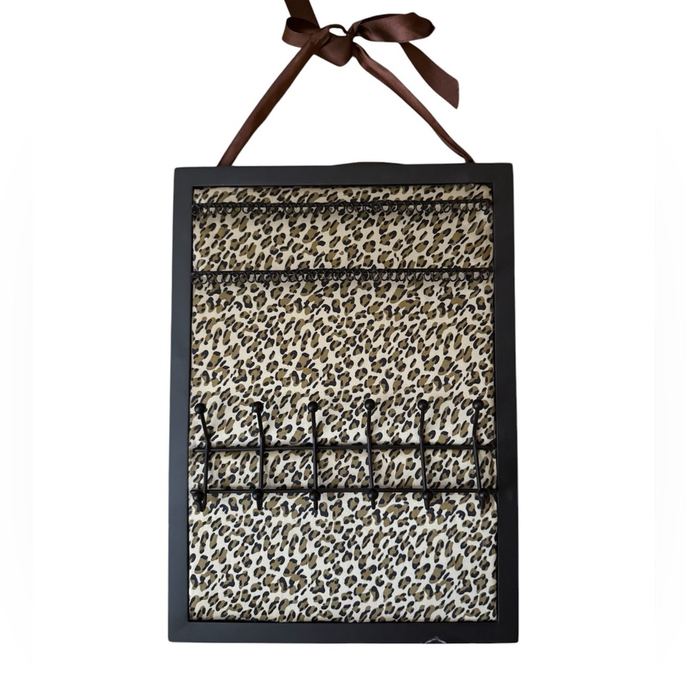 Cheetah Print Jewelry hanger